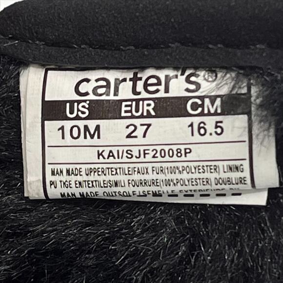 Simple Joys by Carter Kai Winter Boot in Black Size 10 - Picture 9 of 12